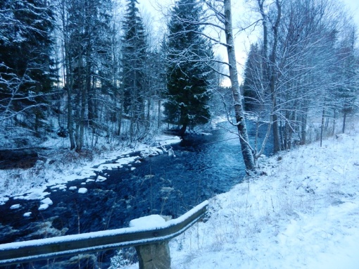 I think this is Åmotan a small river running towards Åshammar